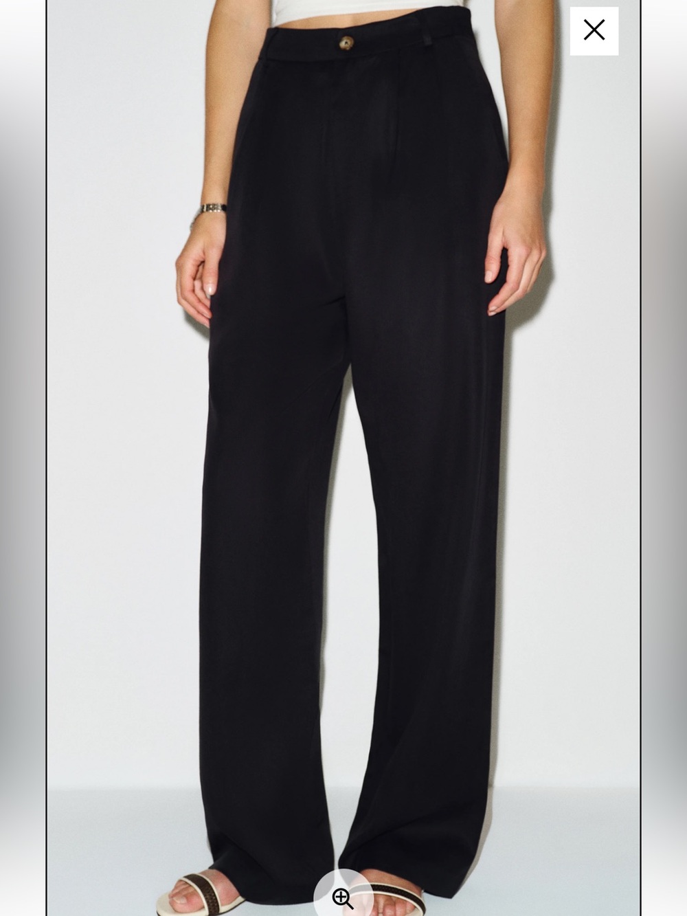 Reformation Mason Wide-Leg Trousers - Picture 3 of 3